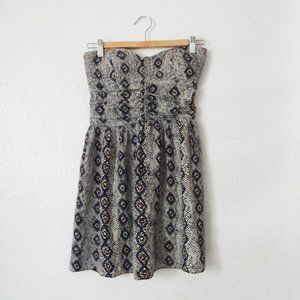 FINAL PRICE! Parker Snake Print Silk Mini Dress